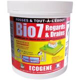 Entretien regards et drains Bio7 - fosses septiques et tout à l'égout x 4