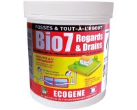 Entretien regards et drains Bio7 - fosses septiques et tout à l'égout x 4