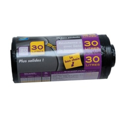 Sac poubelle renforcé - 30 L - x20 - 50 x70 cm