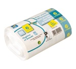 Sac poubelle blanc hygiène et beauté 6 L - Lot de 50