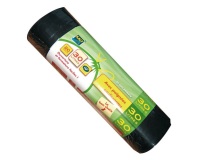 Sac poubelle avec poignées coulissantes 30 L x 20