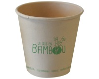 Gobelet en bambou 25 cl - Lot de 50