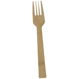 Fourchettes en bambou - Lot de 10