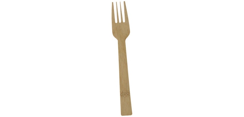 Fourchettes en bambou Greenday - Lot de 10