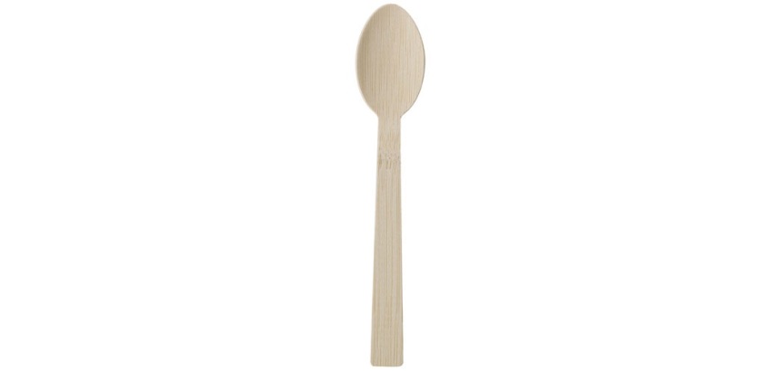 Cuillères en bambou - Lot de 10