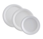 Lot de 50 assiettes rondes 23 cm