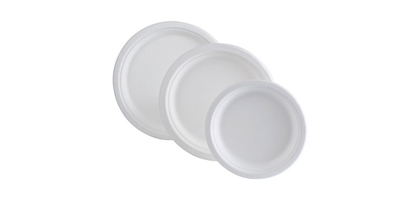 Lot de 50 assiettes rondes 23 cm