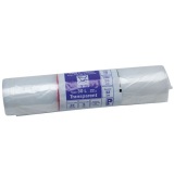 Sac poubelle transparent - 30 L - 22 microns - x50