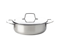 Sauteuse inox 24 cm + couvercle - Maestro