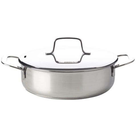 Sauteuse inox 24 cm + couvercle - Maestro