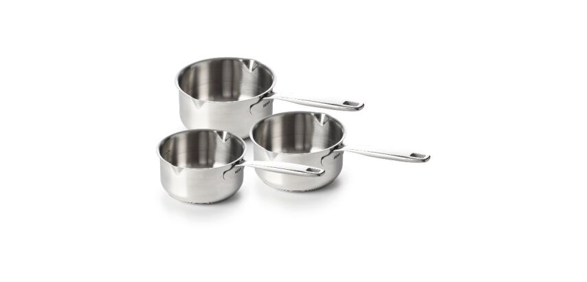 Série de 3 casseroles 16 à 20 cm - Maestro