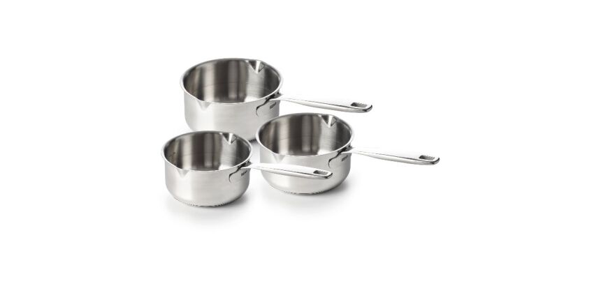 Série de 3 casseroles 16 à 20 cm - Maestro