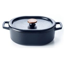 Cocotte ovale 31 cm / 5.5 L - Nori