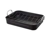 Plat à four rectangulaire 38 x 29 cm avec grille