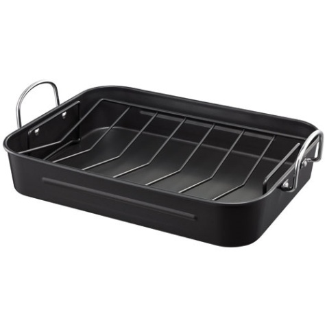 Plat à four rectangulaire 38 x 29 cm avec grille