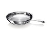 Poêle lisse Inox 30 cm - Chef