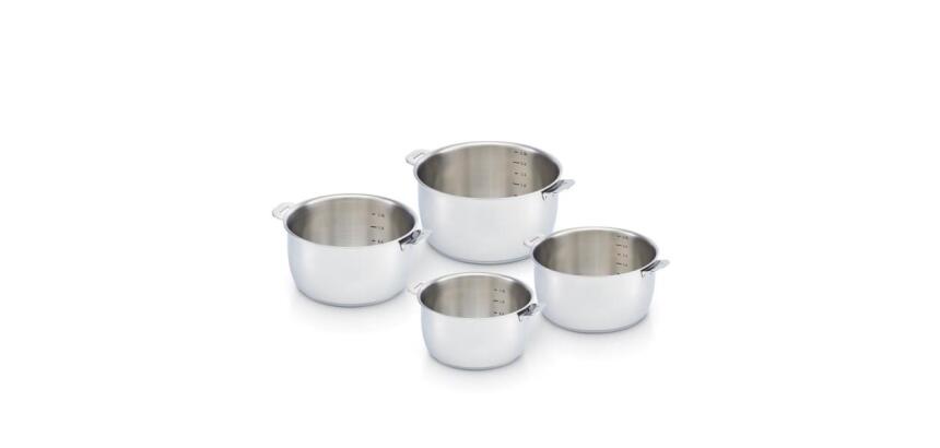 Série de 4 casseroles de 14 à 20 cm - Select