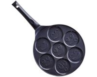 Poêle à blinis en fonte Smiley - Ø 27 cm