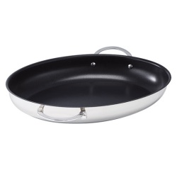 Poêle à poisson ovale 37.5 cm