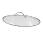Couvercle ovale pour poêle à poisson