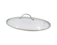 Couvercle ovale pour poêle à poisson