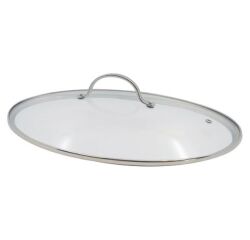 Couvercle ovale pour poêle à poisson