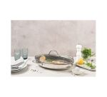 Couvercle ovale pour poêle à poisson