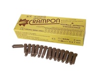 Cheville crampon - universelle - taille 2/5 - D : 6 mm - boite de 100