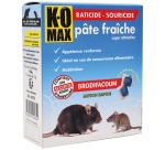 Appât pâte fraiche - rats et souris - super attractive - 150 g - 15 sachets