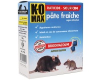 Appât pâte fraiche - rats et souris - super attractive - 150 g - 15 sachets
