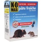 Appât pâte fraiche - rats et souris - super attractive - 150 g - 15 sachets