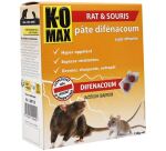 Appât pâte - difénacoum - rats et souris -  150 g - en sachets-doses