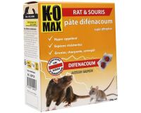 Appât pâte - difénacoum - rats et souris -  150 g - en sachets-doses