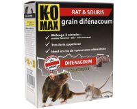 Appât 3 céréales - rats et souris - grain difénacoum - 150 g - en sachets-d