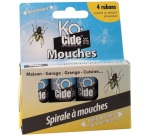 Spirale à mouches 4 rubans