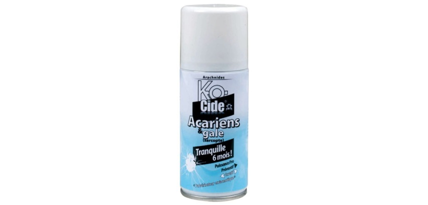 Laque anti-acariens et gale - pulbvérisateur automatique - 150 mL - environ