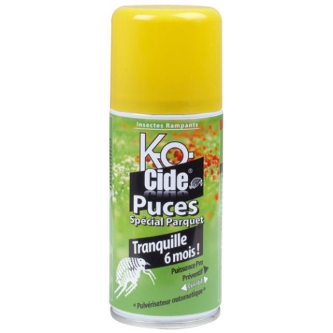Laque anti-puces - spécial parquet - pulvérisateur automatique - 150 ml - e