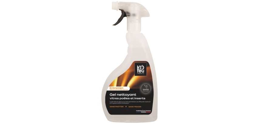 Nettoyant gel vitres inserts et poêles 750 ml