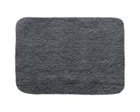 Tapis de bain - 50 x 70 cm - coton - Campus - gris