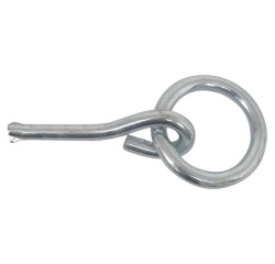 Anneau à sceller - D50 - zingué blanc