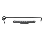 Crochet - D8 - L : 350 mm- crémaillère à poignée - noir