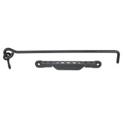 Crochet - D8 - L : 350 mm- crémaillère à poignée - noir