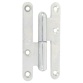 Paumelle de Paris bois bouts ronds - gauche - H 95 mm - l :  45 mm - zingué