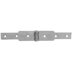 Charnière à congés - bout carré - L : 200 mm - 100 x 30 x 2.5 mm - zingué b
