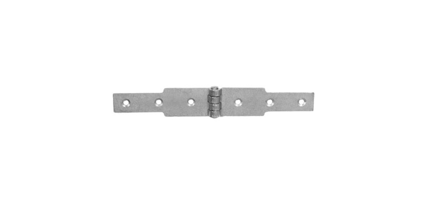 Charnière à congés - bout carré - L : 240 mm - L : 120 mm - 40 x 2.5 mm - z