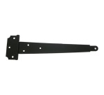 Penture anglaise - L : 200 mm - fixation murale - 42.7 x 2 mm - noir