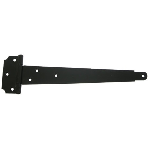 Penture anglaise - L : 200 mm - fixation murale - 42.7 x 2 mm - noir