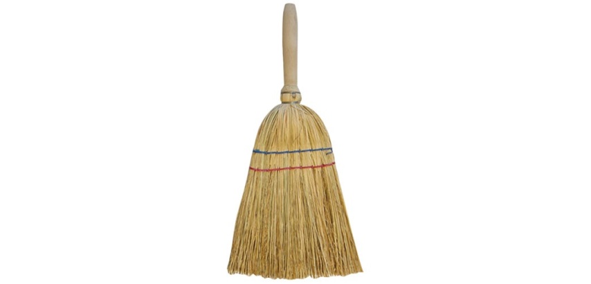 Balayette paille - 2 fils - Mignonette - 22 cm - S 23.5 cm