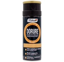 Bombe peinture Multi-supports Effet Métalique 400 ml - Dorure