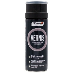 Bombe vernis mat -multi-supports - 400 mL - transparent